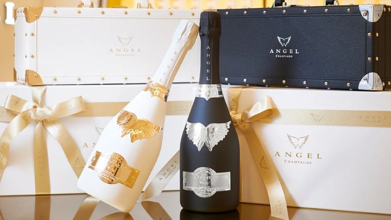 エンジェル ヴィンテージ ゴールド シャンパン 3本セット ギフトボックス付き エンジェル ヴィンテージ ゴールド シャンパン 3本セット ギフト