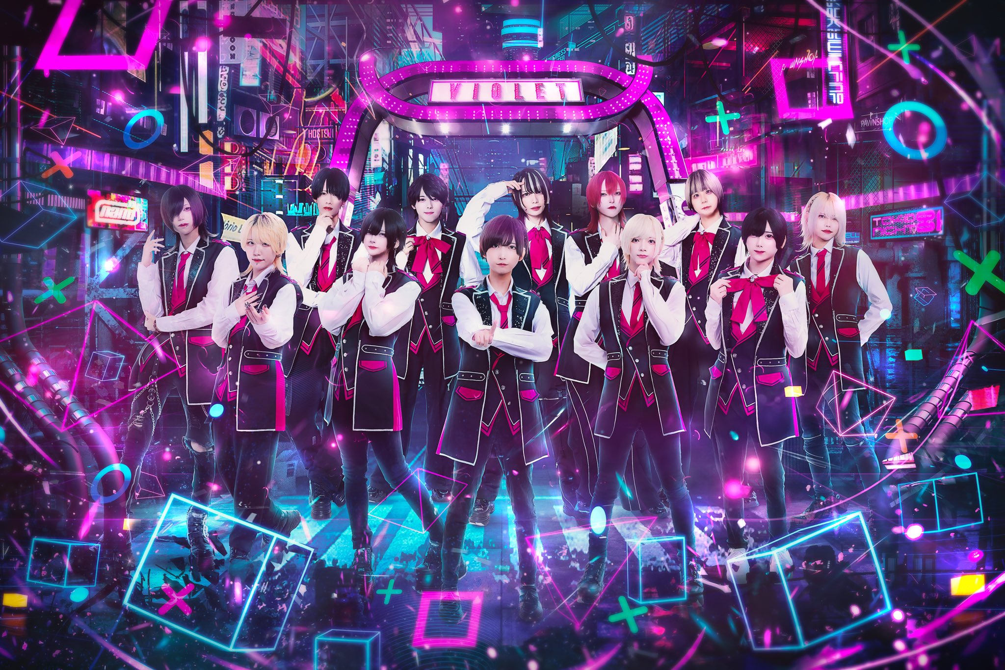 COW BELL INSIDE 紫金飯店CLUB ver. ONE COLOR ViOLET - 全国コンカフェマップ